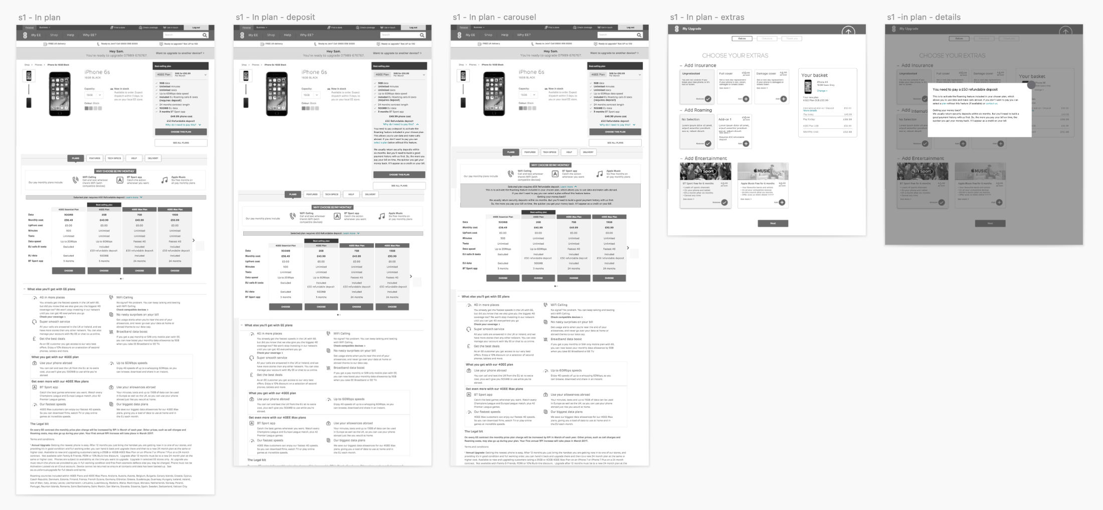 Wireframes